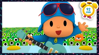 🎤 POCOYO ENGLISH - Beach Party With Live Music [92 min] Full Episodes |VIDEOS and CARTOONS for KIDS