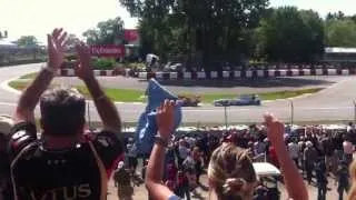 Fernando Alonso Overtakes Lewis Hamilton. 2013 Canadian F1 Grand Prix