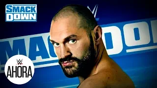 Tyson Fury vuelve a SmackDown esta noche: WWE Ahora, Nov 8, 2019