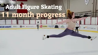 Adult Figure Skating Progress - 11 Months