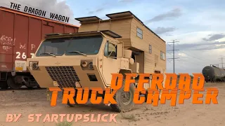 The DragonWagon, A DIY Frankenstein Military Truck Camper