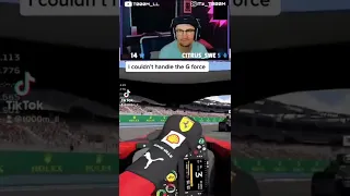 When you can’t handle the G Force on F1 2021