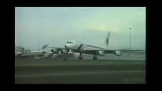 DC-8-62F CargoSur take-off  from Amsterdam Schiphol Airport in 1991