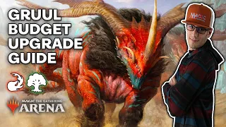 🔥🌳🔥 MTG Arena Decks Gruul Trample  F2P Beginner Upgrade Guide 🔥🌳🔥