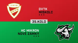 35.kolo DVTK Miskolc - HC Nové Zámky HIGHLIGHTS