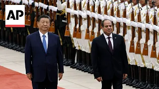 China’s Xi Jinping meets with visiting Egyptian president