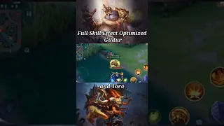 Preview Full Skill Effect Optimized Gildur and Toro On Setting Mid Low - Arena of Valor