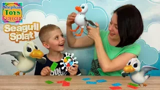 ИГРА: (Веселая Чайка)! Чайка Непоседа, Играем и Веселимся. // Seagull Splat Game Play And Review