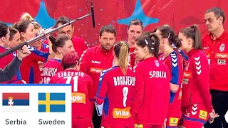 Serbia vs Sweden | FULL GAME HIGHLIGHTS | EHF EURO 2022 Qualifications | 3.3.2022