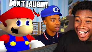 TRY NOT TO LAUGH! | Mario Reacts To Nintendo Memes 14!