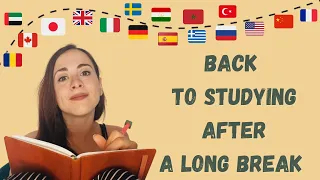 How to Start Studying a Language After a Break | 5 Steps