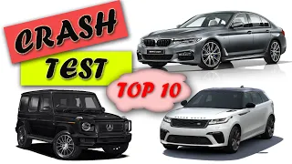 ТОП 10 краш тестов люксовых автомобилей. Самые безопасные автомобили | Top 10 luxury car crash test