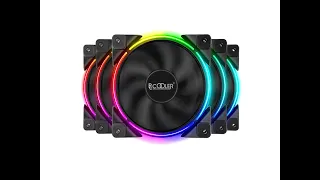 PcCooler Corona MAX RGB- полный обзор вентиляторов 120 и 140мм! Просто супер вертушки цена-качество!