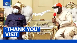 FULL VIDEO:  Obaseki Pays 'Thank You' Visit To Wike