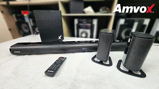 Unboxing (desembalando) Amvox Soundbar ASB 0201