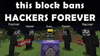 Minecraft but I BAN all the HACKERS