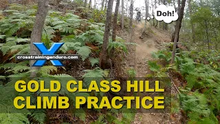 Gold class hill climb practice ︱Cross Training Enduro