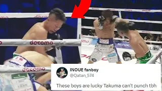 FIGHTERS REACT TO TAKUMA INOUE VS SHO ISHIDA | INOUE VS ISHIDA REACTIONS