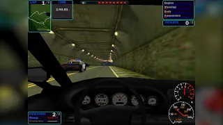 NFS High Stakes - Windows 98 Gameplay [PCem Emulated on PC]