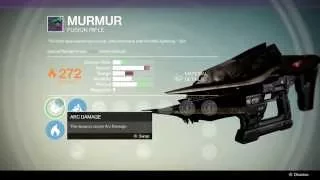 Destiny (New DLC) The Dark Below My First Legendary MurMur