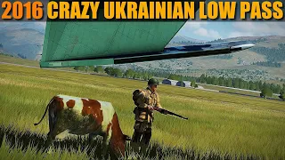 2016 Crazy Ukrainian Su-27 Flanker Low Pass | DCS WORLD Reenactment