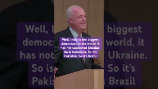 Why India, Pakistan, Brazil don’t support Ukraine? Ambassador Jorge Heine asks. #diplomacy