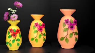 Cement flower vase making | Make it himself | নিজেই তৈরি করুন