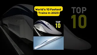 World’s 10 Fastest Trains In 2023 || Top 10 Fastest Trains in The World 2023 #rff #top10 #japan