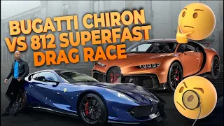 BUGATTI VS FERRARI DRAG RACE (EP. 147) Tate Confidential