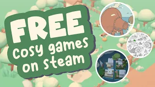 10 of the best FREE cozy PC games! (steam)