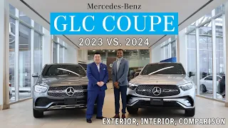 2023 vs 2024 Mercedes GLC 300 Coupe Comparison | Mercedes-Benz Burlington