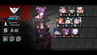 Arknights - CC#4 - Deserted Factory - Day 8 - 8 Risk (with Challenge) - Low Cost No E2 Squad