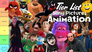 TIER LIST DE SONY PICTURES ANIMATION (CON HOTEL TRANSYLVANIA 4: TRANSFORMANIA) - ¿CUÁLES SON TOP?