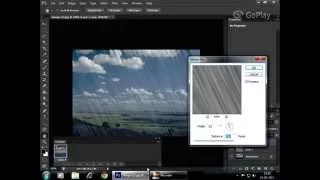 Raining Animation -  GIF-Photoshop Tutorial.