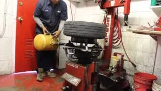 tire stretching 195/60/15 on 15x10 rim