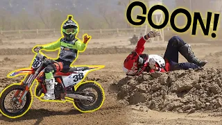 Dangerboy Crashes Into Goon! First Ride Back at Pala!