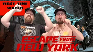 ESCAPE FROM NEW YORK (1981) MOVIE REACTION | FIRST TIME WATCH | KURT RUSSELL | JOHN CARPENTER