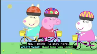 Peppa Pig (Series 1)  - Bicycles (with subtitles)