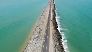 Beautiful Dhanushkodi Drone Video