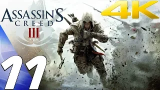 Assassin's Creed 3 - Gameplay Walkthrough Part 11 - Prison & Connor's Execution [4K 60FPS]