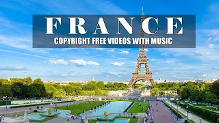 Beautiful France HD with Relaxing French Music and Scenic Views | Virtual Travel | No Copyright