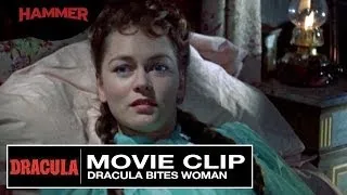 Dracula / Dracula Bites Woman (Official Clip)