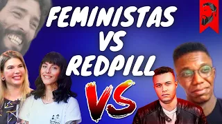 BRUNA VOLPI E CAROL SARDÁ (FEMINISTAS) VS RICARDO THOMÉ E JUNIOR MASTERS (REDPILL) NO INTELIGÊNCIA