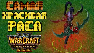 Первая игра за НОЧНЫХ ЭЛЬФОВ в Warcraft 3 Reforged