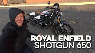 Riding the ALL NEW Royal Enfield Shotgun 650