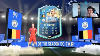 MI-A PICAT DE BRUYNE 99 TOTSSF + MBAPPE DE ROMANIA! AM DESCHIS 8 DELUXE TOTSSF PLAYER PACKS!