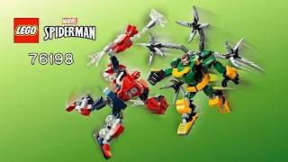 LEGO MARVEL LA BATAILLE DES ROBOTS DE SPIDER MAN ET DOCTEUR OCTOPUS 76198 FULL VIDEO SPEED BUILD