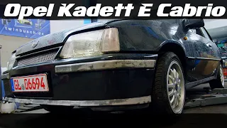 Der perfekte Einstiegs-Oldtimer Kadett E Cabrio | Restarbeiten vor Auslieferung