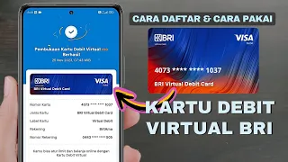 Cara daftar Kartu Debit Virtual di BRImo & cara bayar pakai Kartu Debit Virtual BRI