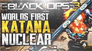 WORLDS FIRST "PATH OF SORROWS" NUCLEAR! - BLACK OPS 3 KATANA MELEE NUCLEAR! (BO3 DLC WEAPON NUCLEAR)